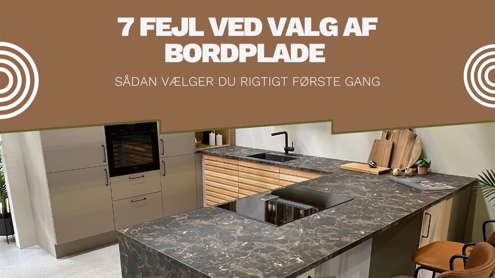 5 typiska fel vid beställning av bänkskivor. ?