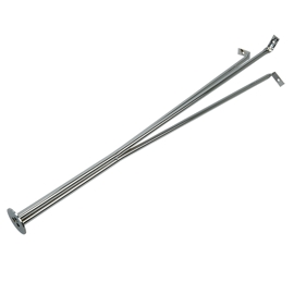 Trebent bordsben, Krom 700mm